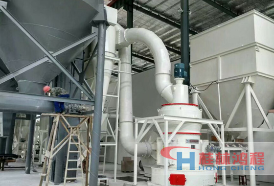 桂林鴻程碳酸鈣磨粉機制粉生產線案例 桂林鴻程碳酸鈣磨粉機制粉生產線案例